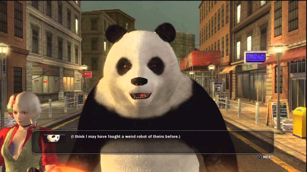 Tekken 6 Scenario Campaign Dialogues: Panda