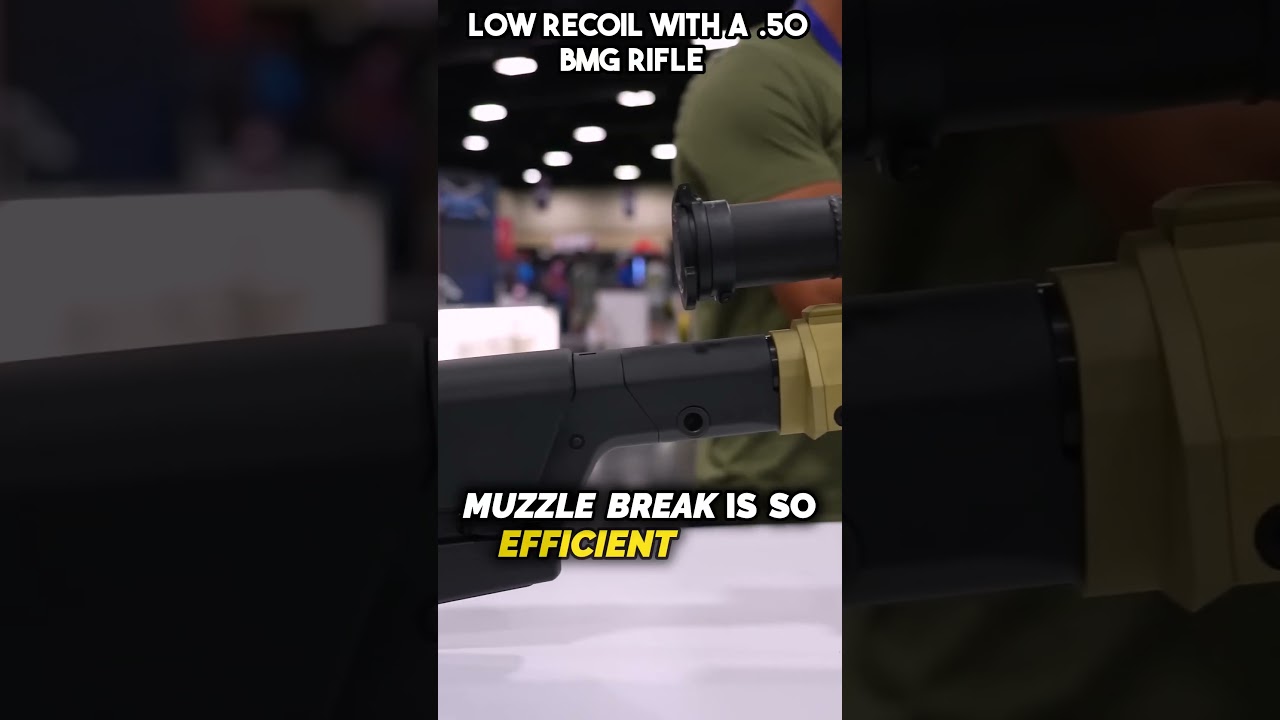 Revolutionary 50 BMG Rifle with Low Recoil