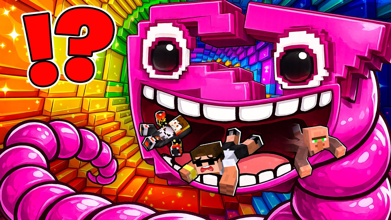 Saving Brainrots from 67 Worm in Minecraft..
