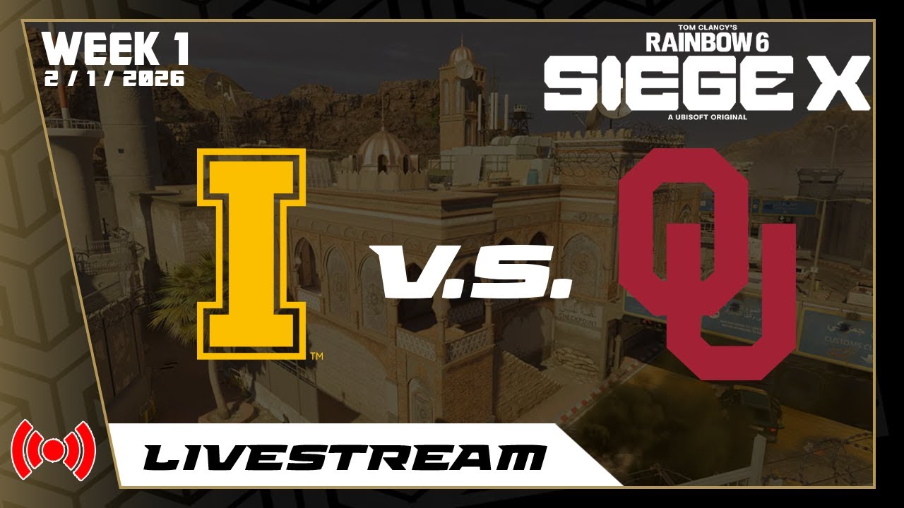 〚Idaho vs. Oklahoma〛First week back into the Collegiate Esports scene! | Rainbow 6: Siege | ECAC
