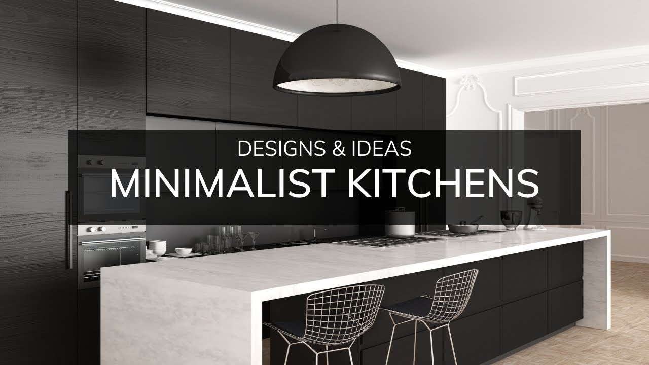 20+ Minimalist Kitchens - Designs & Ideas