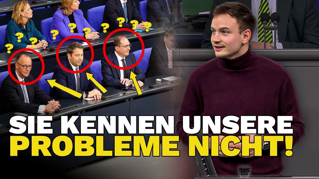 Bro hält Rede im Bundestag - Regierung checkt nur Bahnhof