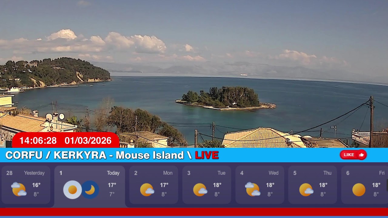 Corfu / Kerkyra, Greece LIVE