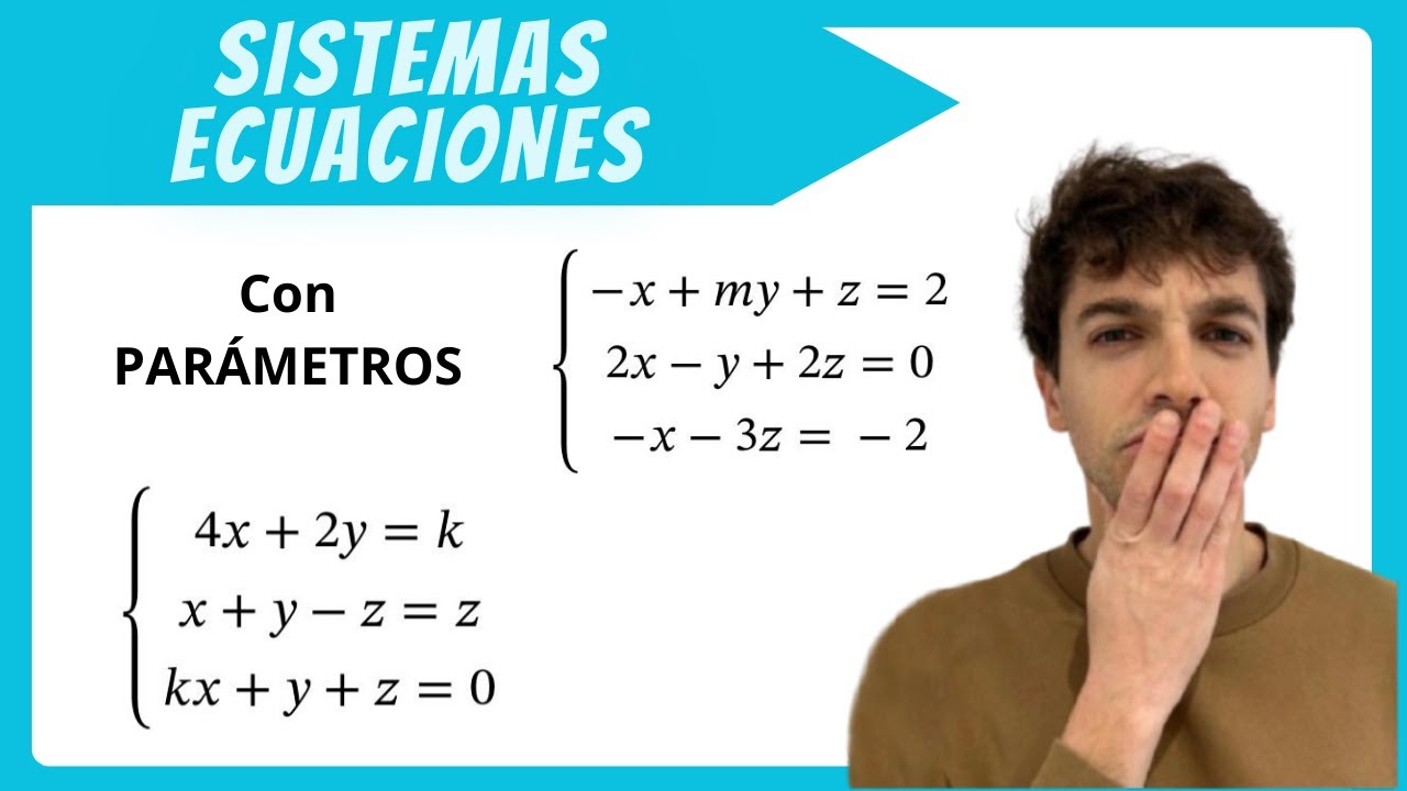 SISTEMAS DE ECUACIONES  PARÁMETROS. Método Gauss.
