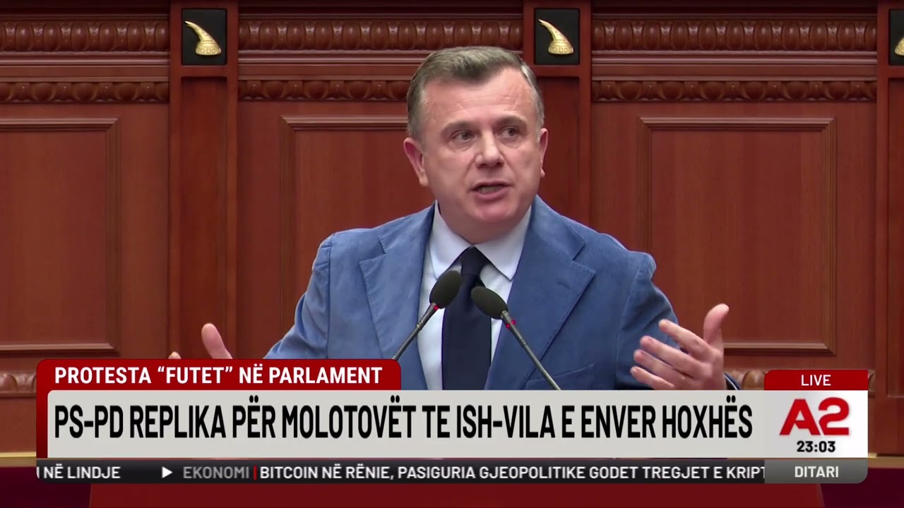 Protesta “futet” në Parlament. PS-PD replika për molotovët te ish-vila e Enver Hoxhës