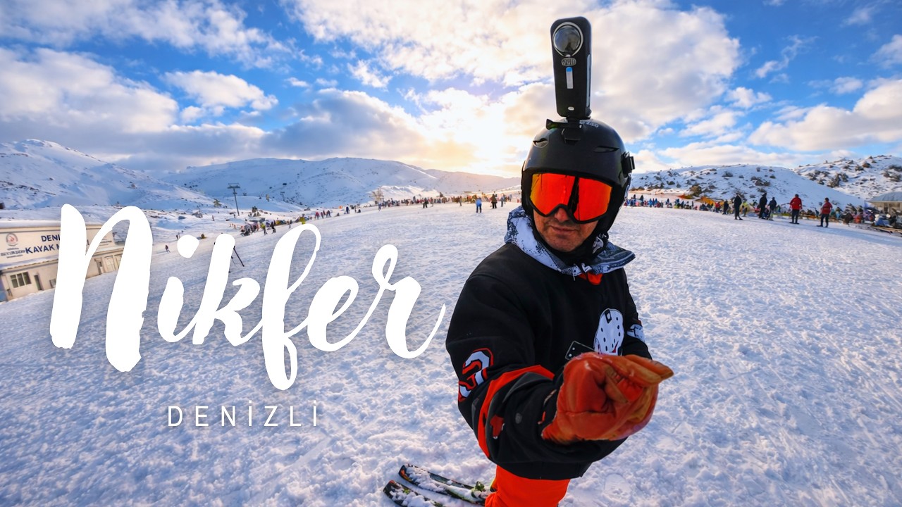 DENİZLİ KAYAK MERKEZİ | EGE’NİN EN BÜYÜK KAYAK MERKEZİNDE BİR GÜN ❄️🎿