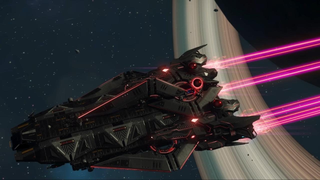 No Man's Sky - New Aeron Expedition Ship Tri-Wing Variant Combat Test