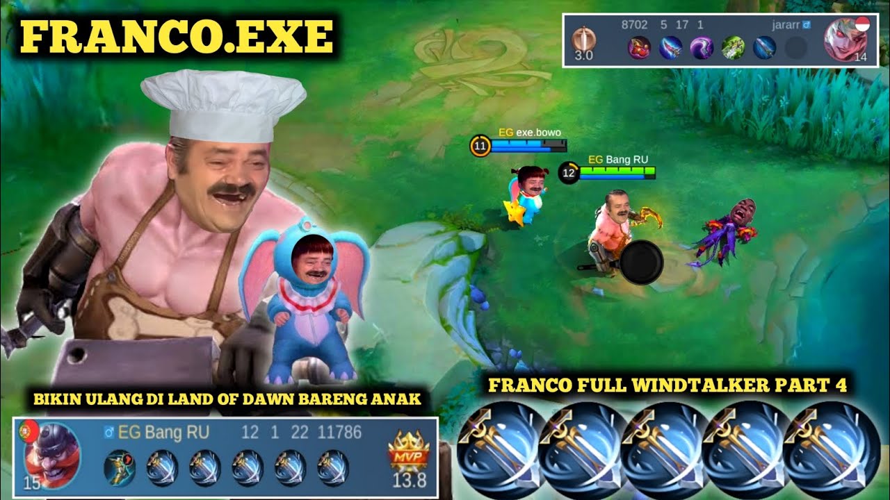 FRANCO.EXE || FRANCO FULL WINDTALKER PART 4 BIKIN ULAH BARENG NANANG