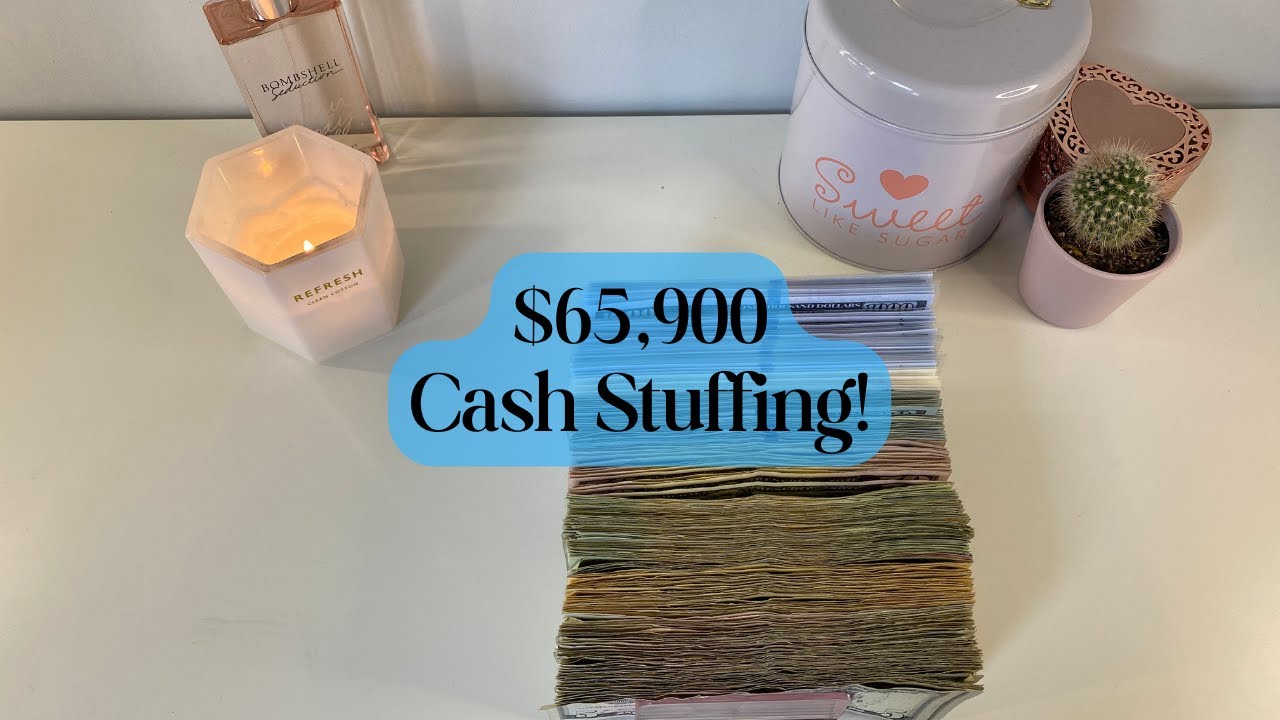 $65,900 Cash Stuffing! | Re-Stuffing Binders | 30 year old budgeter