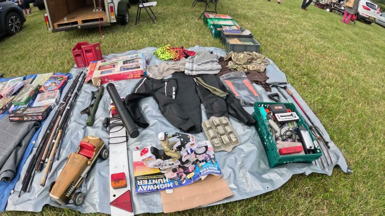 Old Man finds A Pokemon Plush At A New Boot Sale (Allington Car Boot Sale 23/06/24)