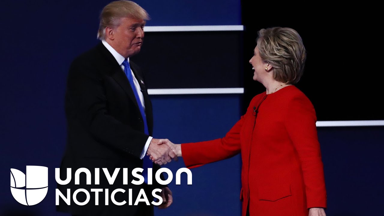 Clinton y Trump intercambiaron sus muy diferentes visiones de pa&iacute;s durante primer debate presidencia