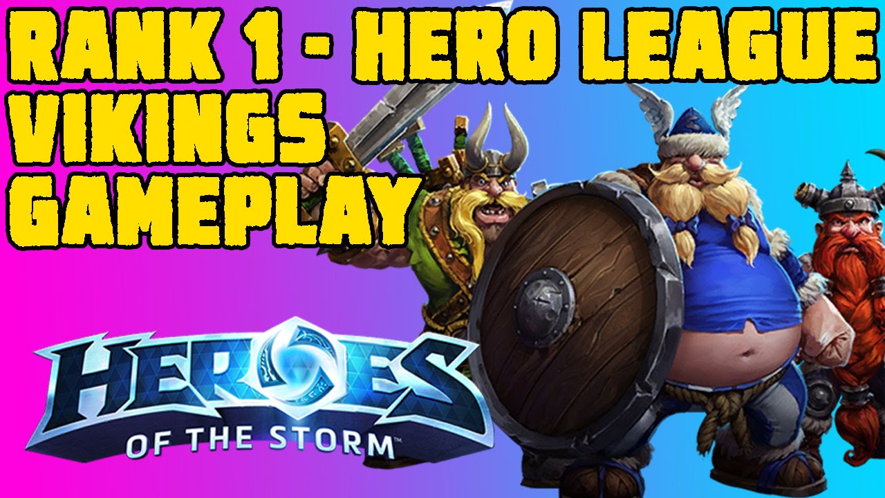 Heroes of the Storm (Gameplay), The Lost Vikings (Rank 1 Hero League HotS Commentary)