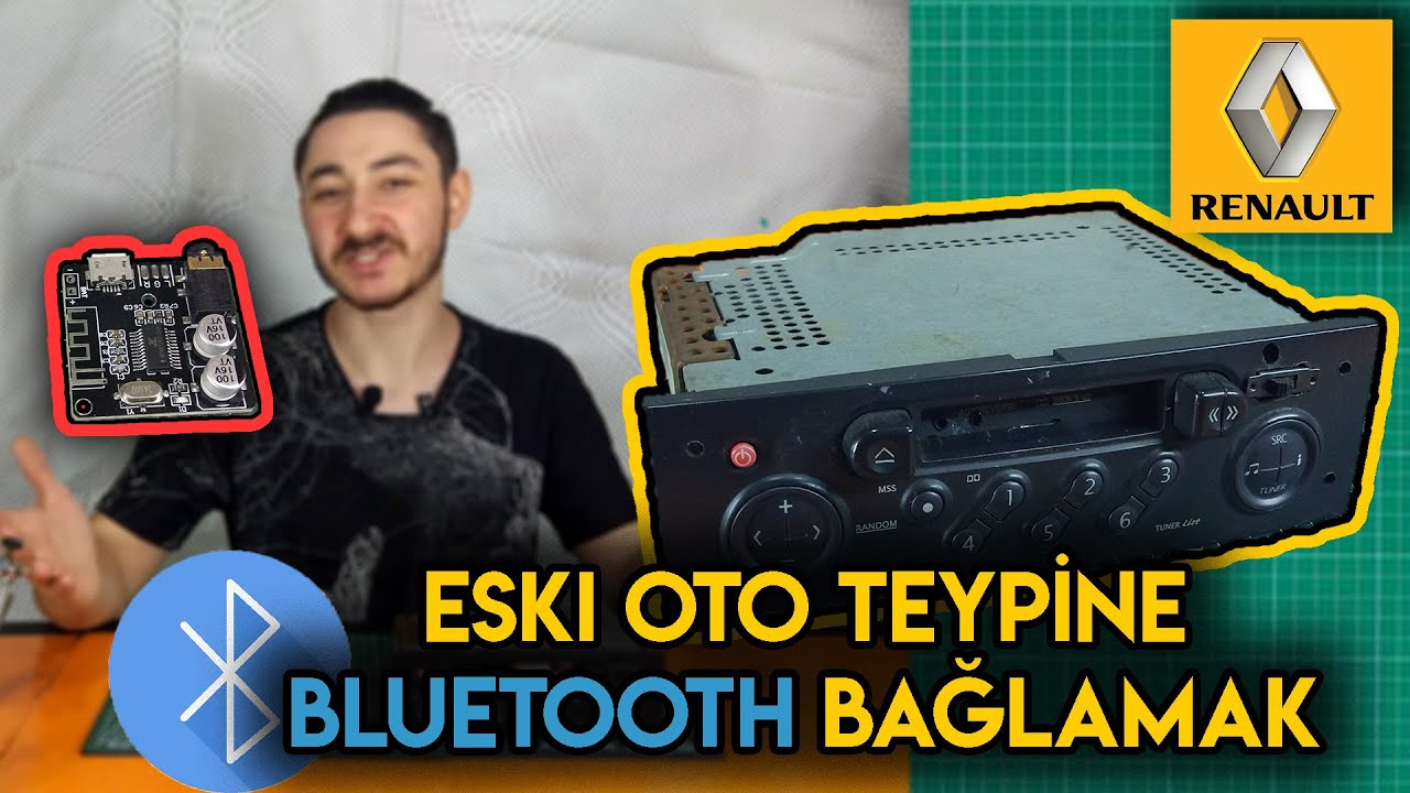 Eski Model Oto Teybine Bluetooth Bağlamak(Renault Megane 2)