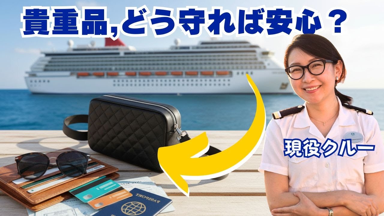 クルーズ船内での貴重品管理、これだけ守ればOKです【現役クルーが解説】