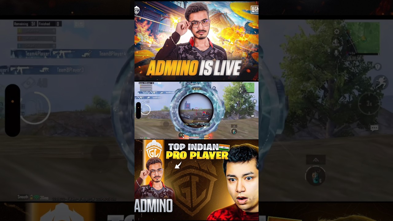 GodL Admino: M416 + 3X, 4X & 6X Zero Recoil Hacker Spray 💥 BGMI Zero Recoil Sensitivity ✅
