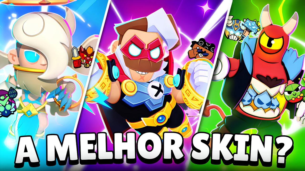 A MELHOR SKIN DE CADA BRAWLER! 