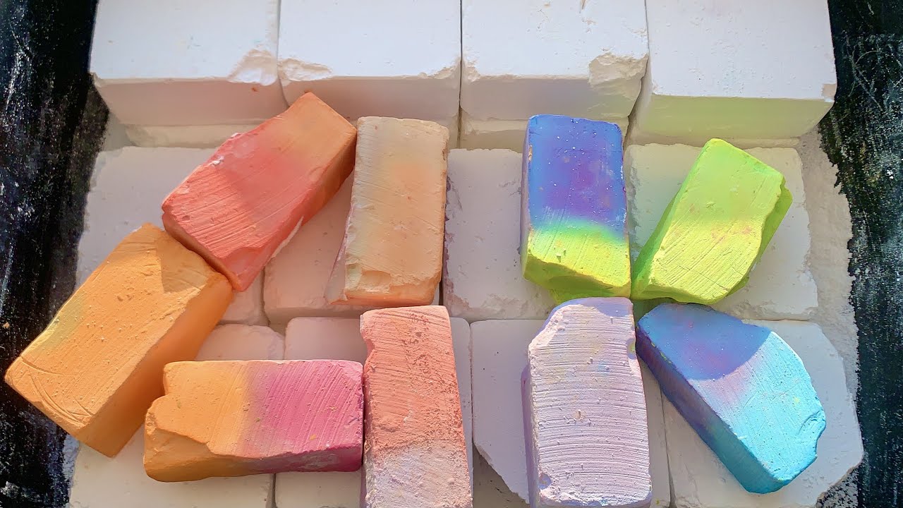 4k Celebration 🎉| 24 Blocks of Gym Chalk | Fresh, Dyed, Reformed Crushes