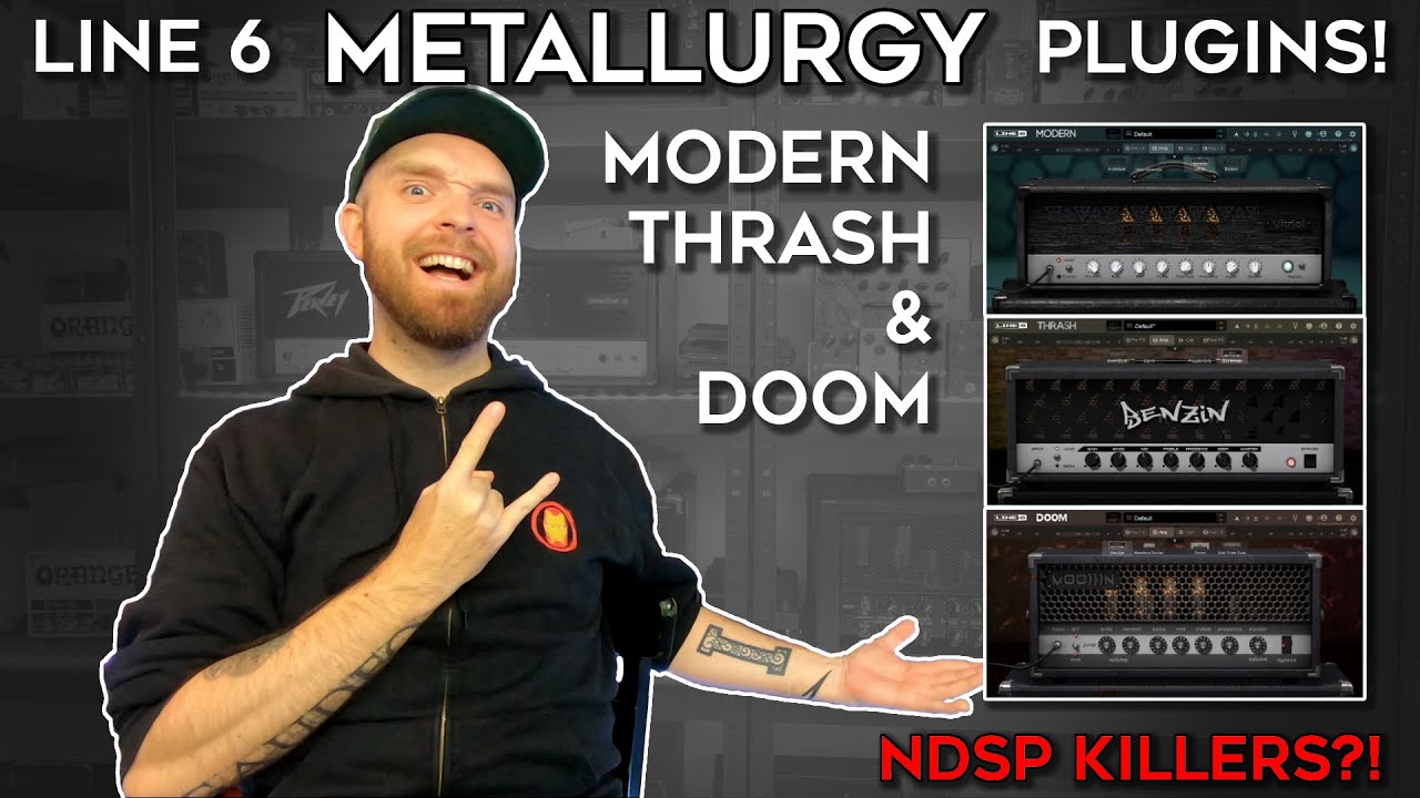 Line 6 Metallurgy Collection Plugins! NDSP Killers?!