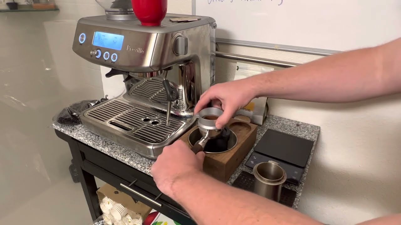 Breville Barista Pro full shot walkthrough