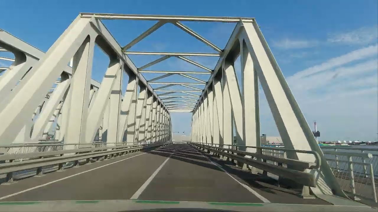 Port of Antwerp, Belgium, Berendrecht-Zandvliet-Lillo - 4K