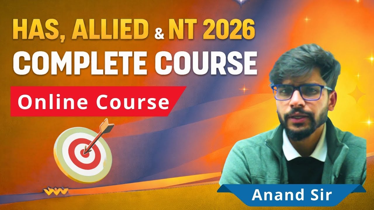 HAS,Allied and NT 2026 || OFFER for Starting 10 Students || Complete Course
