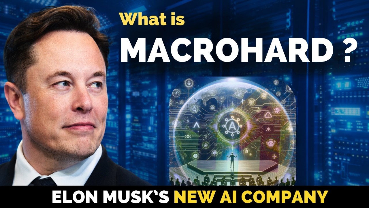 Macrohard - Elon Musk launches Microsoft's Competitor #elonmusk #macrohard