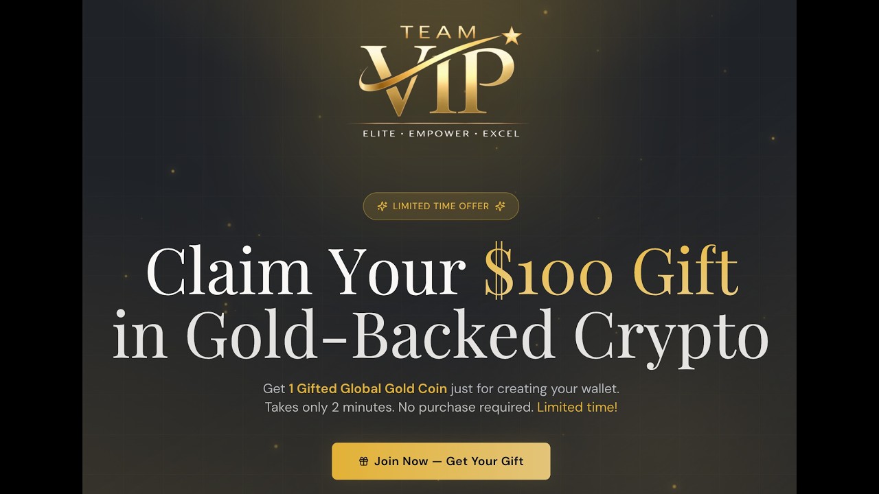 CryptoGold Exchange - Global Gold Coin - GGC - FREE $100