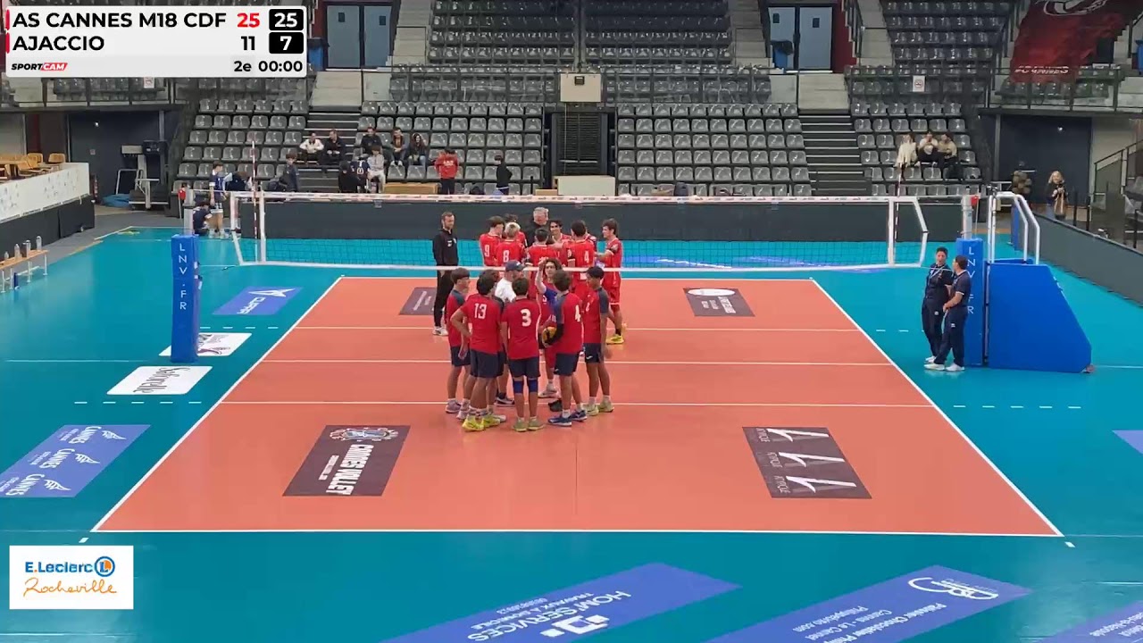 AS Cannes M18 vs Ajaccio Cdf Tour 2