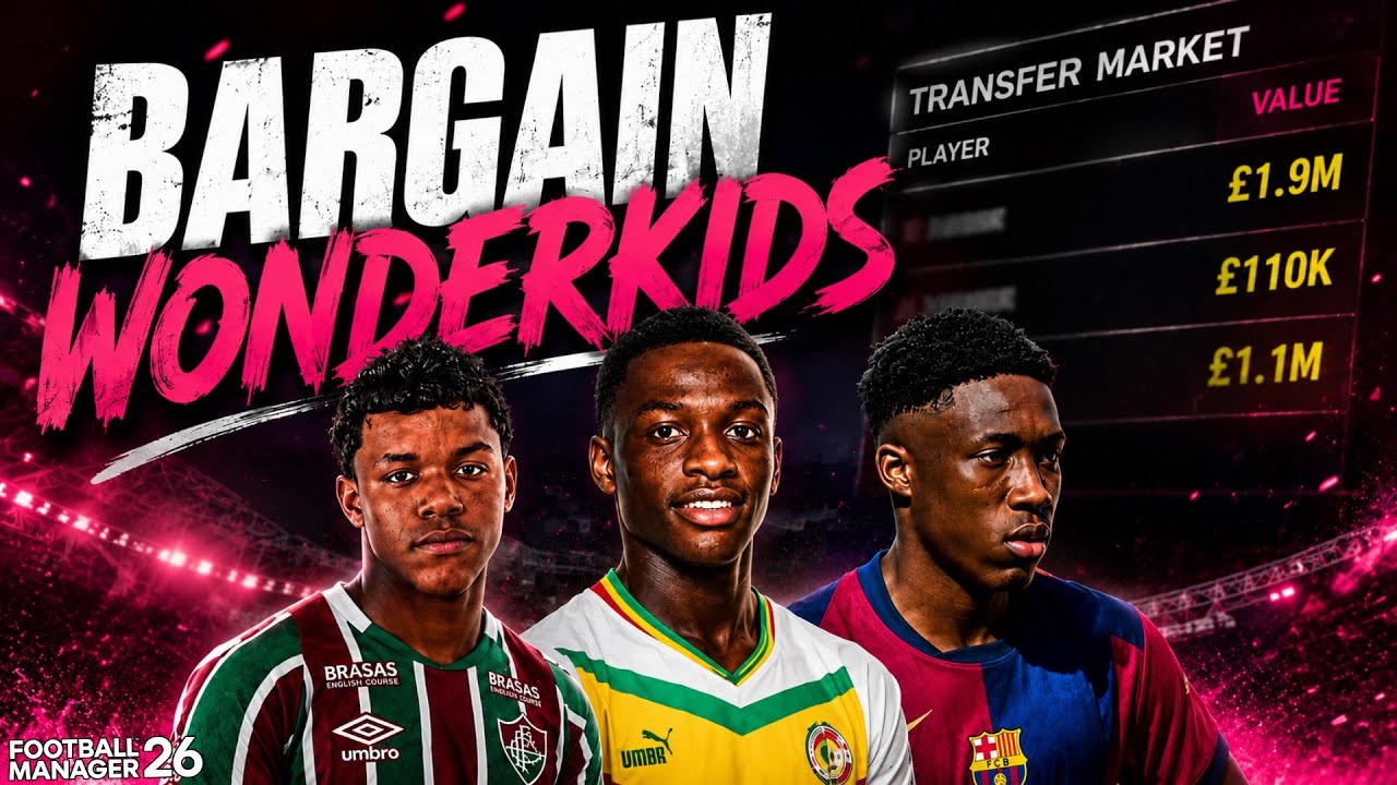 ОБЯЗАТЕЛЬНО подпишите контракт с Wonderkids в Football Manager 26