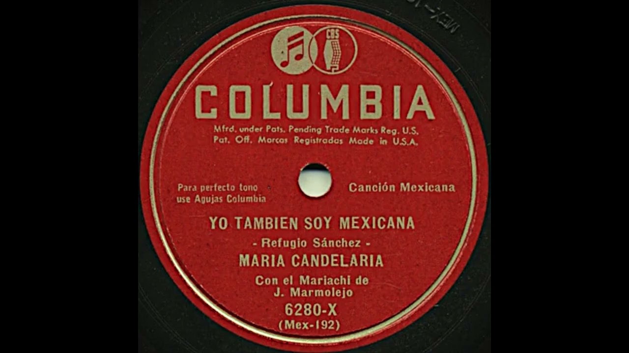 Yo Tambien Soy Mexicana. Con Maria Candelaria
