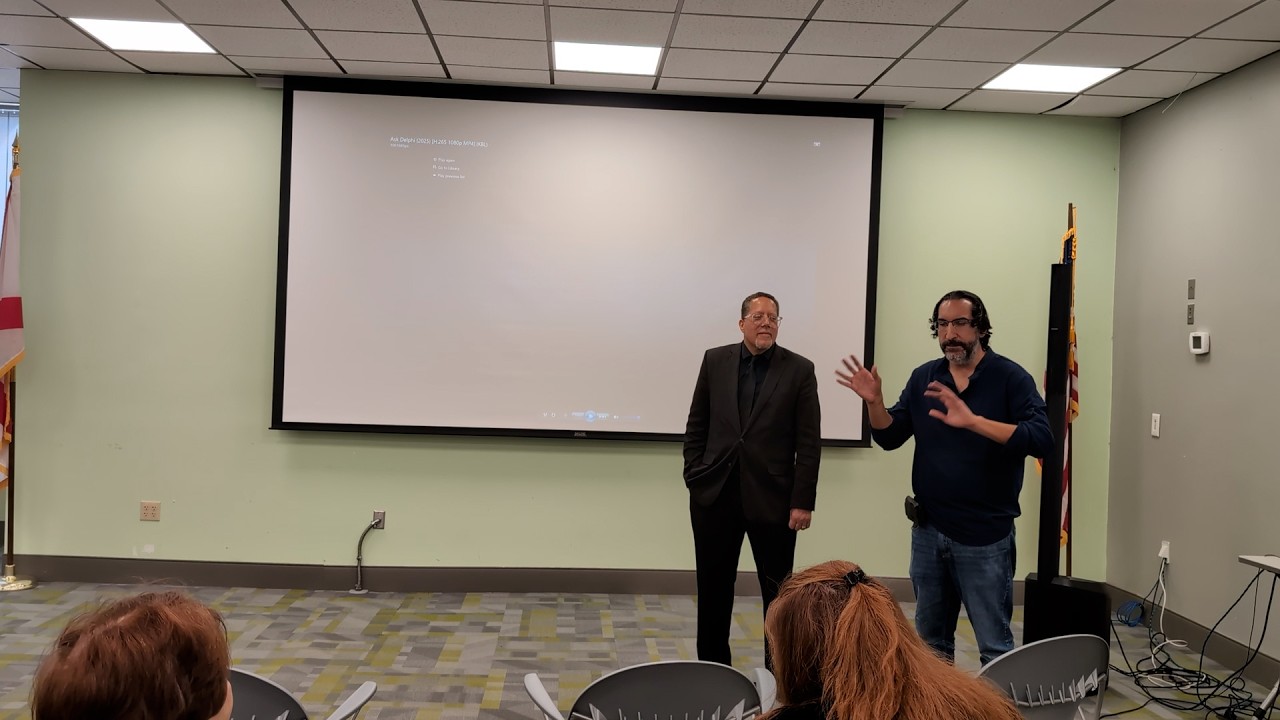 Ask Delphi (2025) at Kendall Branch Library, 2/28/2026