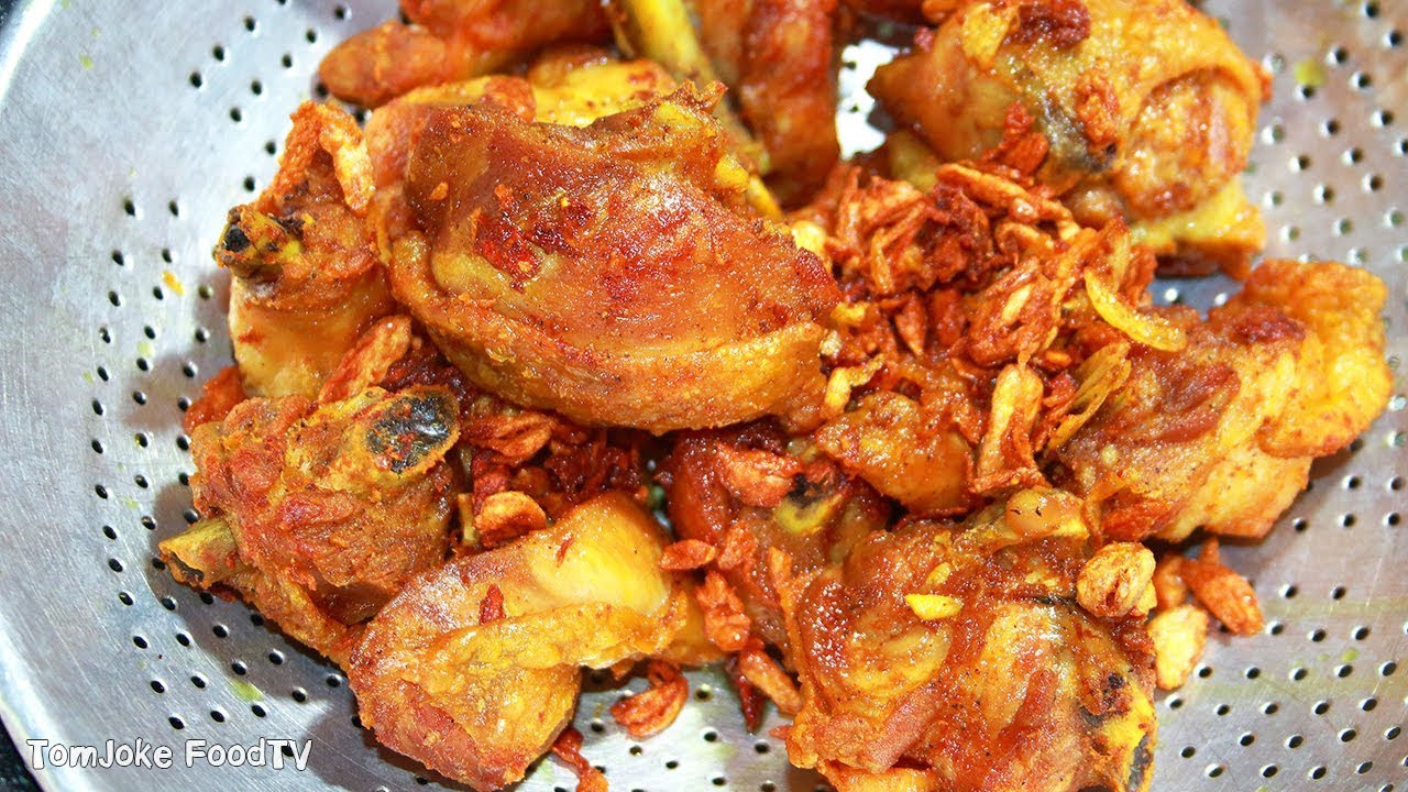 ไก่ทอดขมิ้น สูตรง่ายๆใครก็ทำได้ chicken fried with turmeric