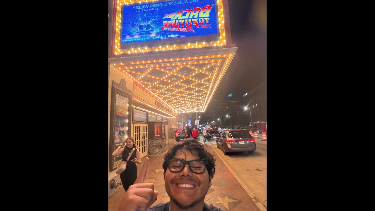 Back to the Future MUSICAL?! at Orpheum Theater (Vlog 7)