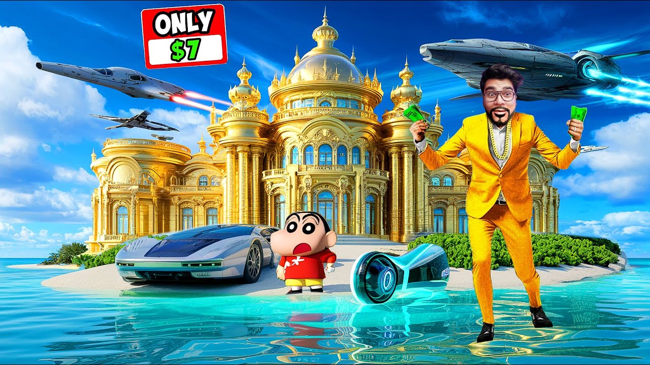 GTA V : Franklin Buying EVERYTHING For $7 || Professor Of Pc Gaming