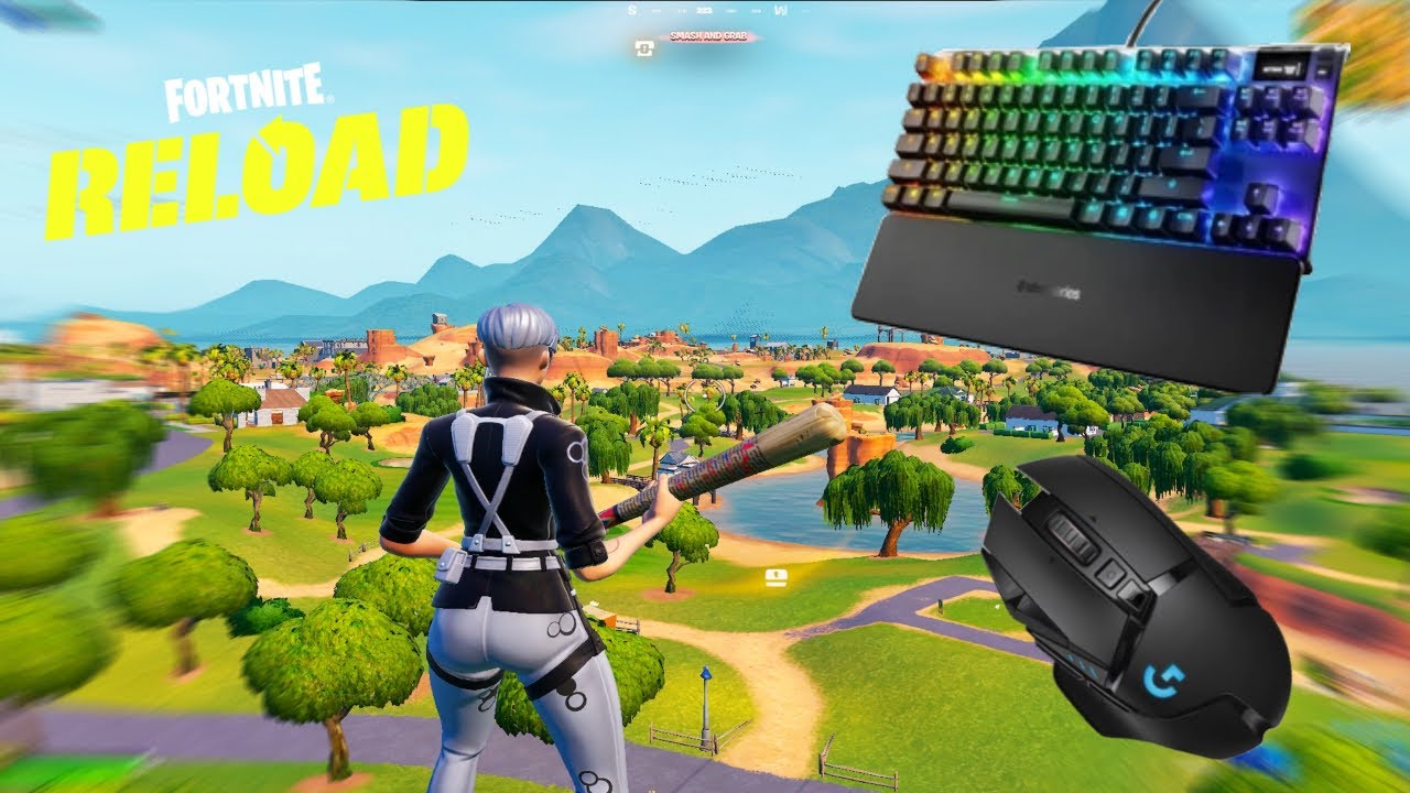 SteelSeries Apex Pro TKL ASMR 😴 Fortnite Solo Ranked Reload 🏆 Satisfying Keyboard Fortnite 240FPS