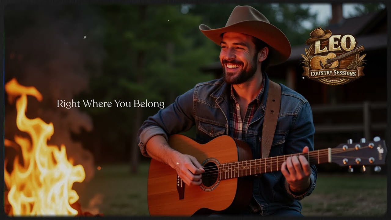 Right Where You Belong – Original Acoustic Country Song | Leo Country Sessions