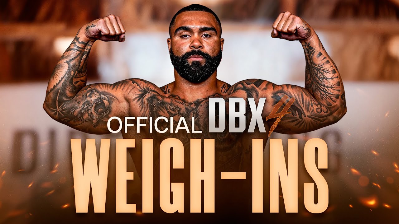 DBX 4: Official Weigh-Ins!