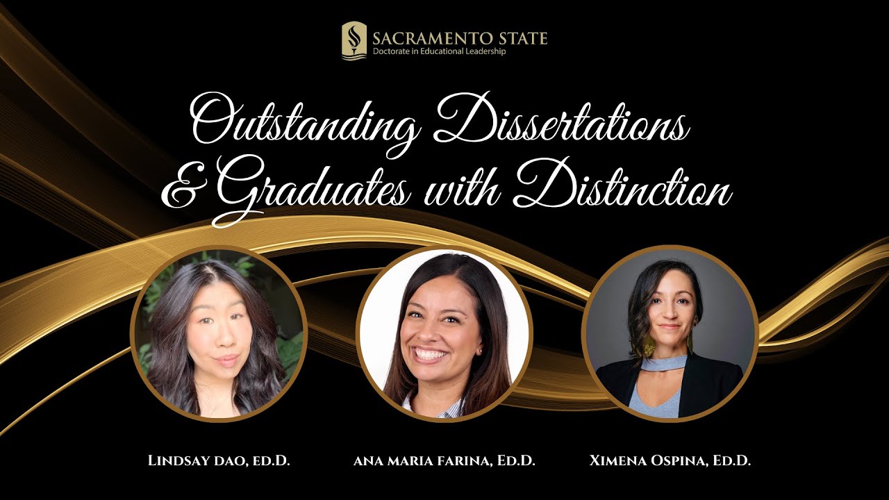 2024 Outstanding Dissertations & Graduates with Distinction
