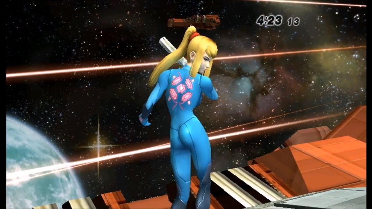Super Smash Bros Brawl - Zero Suit Samus - Classic Mode (Intense)