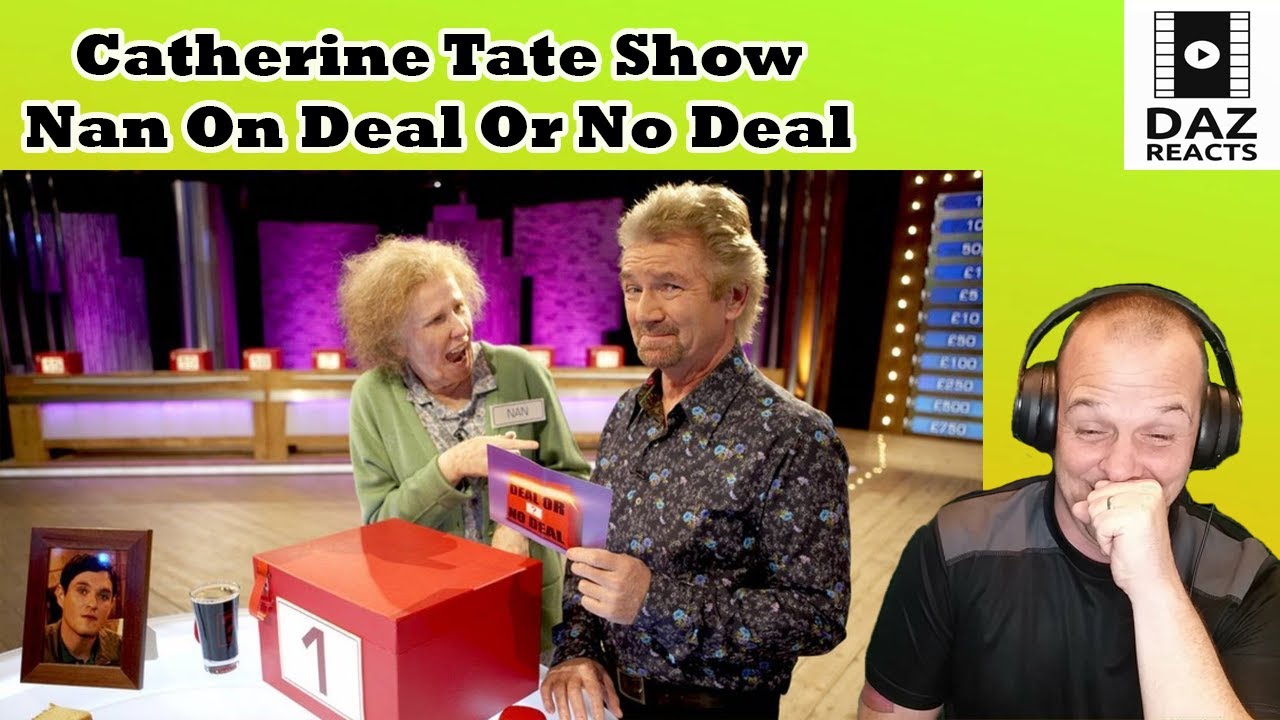 Daz Reacts To Nan Taylor on 'Deal or No Deal' For Comic Relief