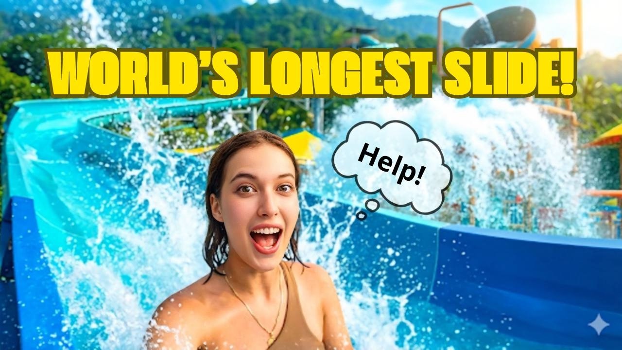 Самое большое в мире ведро с водой... Окатило нас водой🌊😱