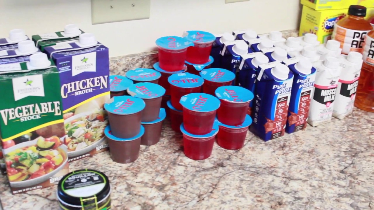 VSG Pre-op Diet Haul | Full Liquid Diet