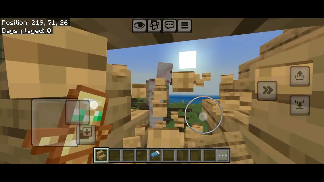 Minecraft new world new village 