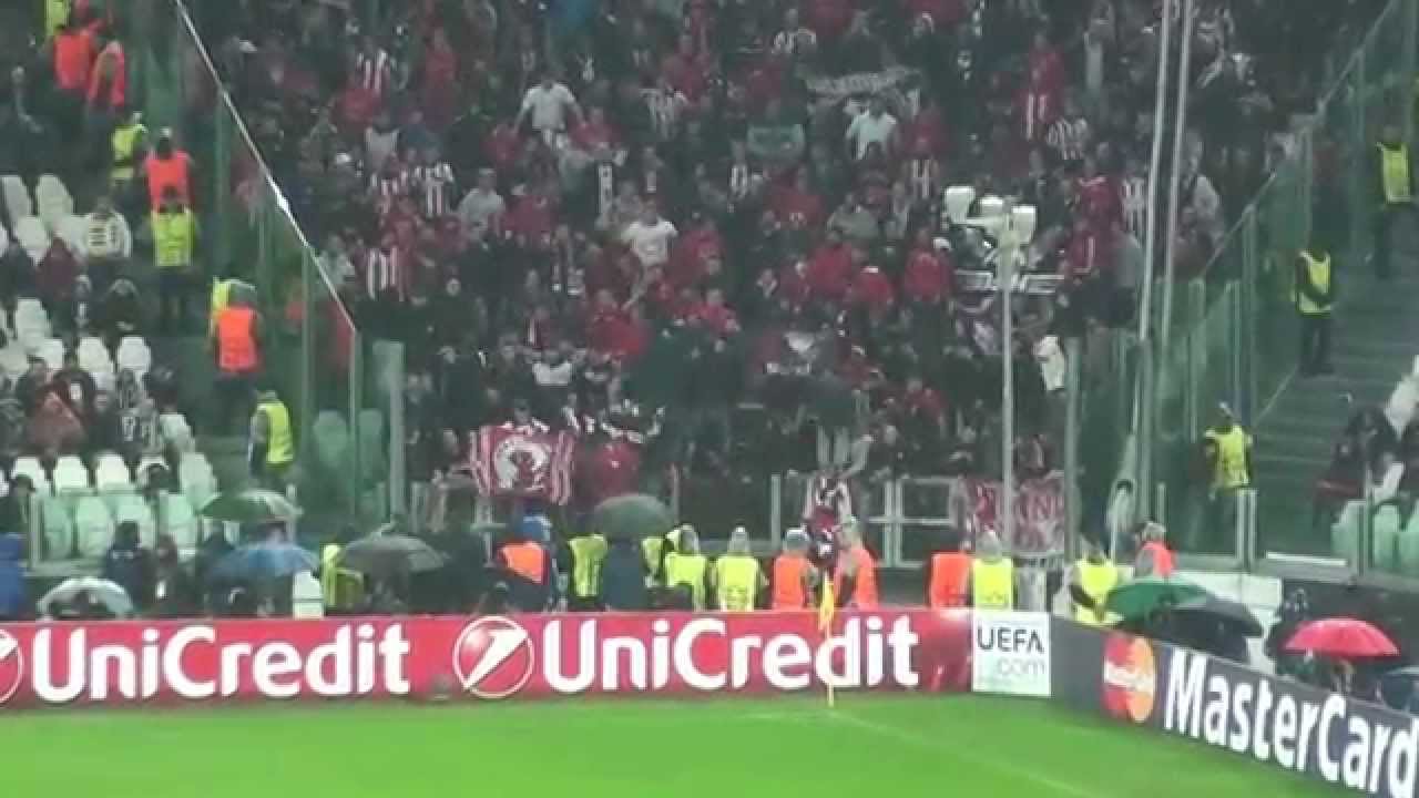 juventus vs olympiacos fc (ambiance GATE 7)