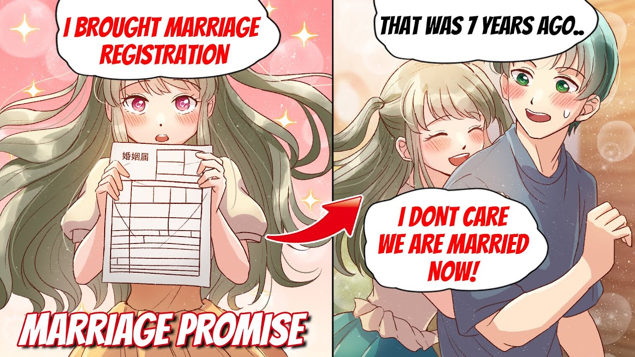 【Manga Dub】Promised a girl to marry her as a joke but she brought me a marriage certificate!【RomCom】