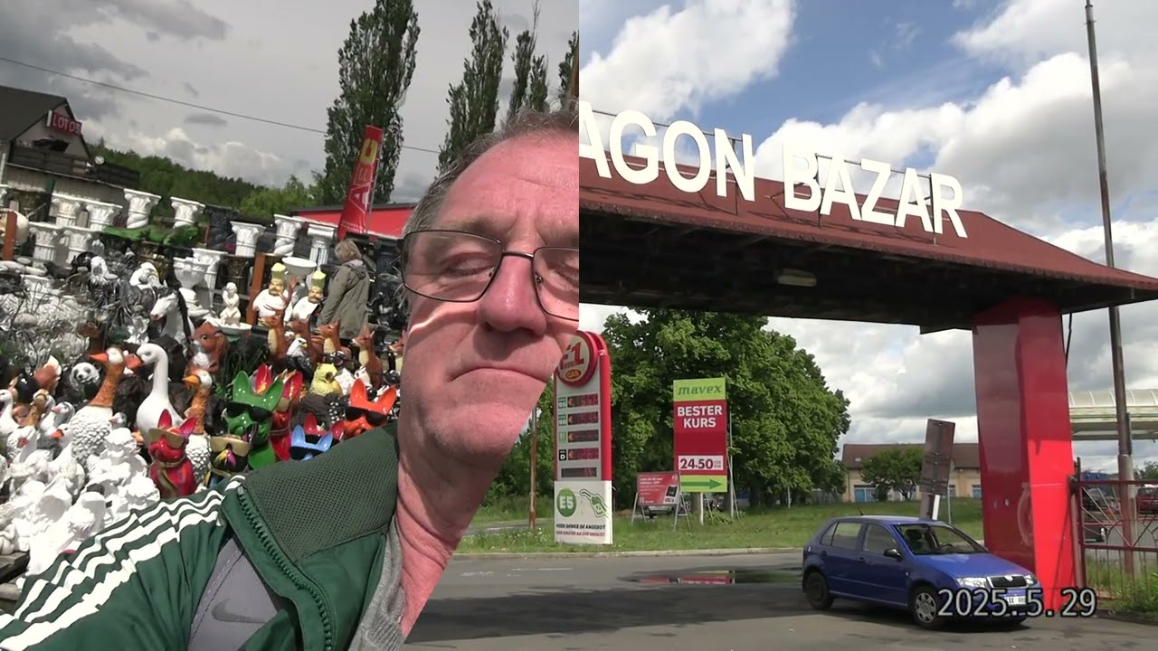 Asia Dragon Bazar - Cheb (Eger) - - Mai. 2025 -- Rundgang durch den Markt