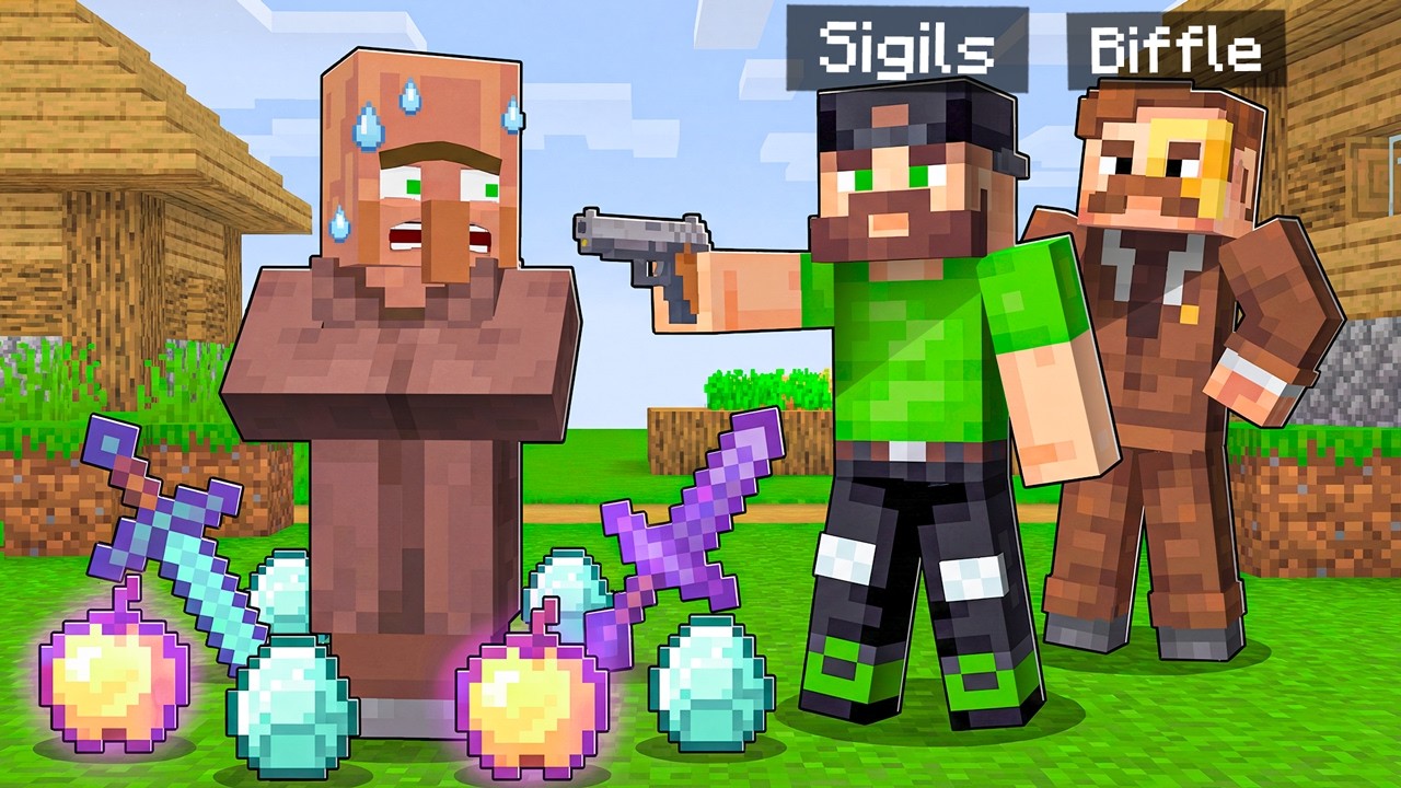 Mugging Villagers for LOOT