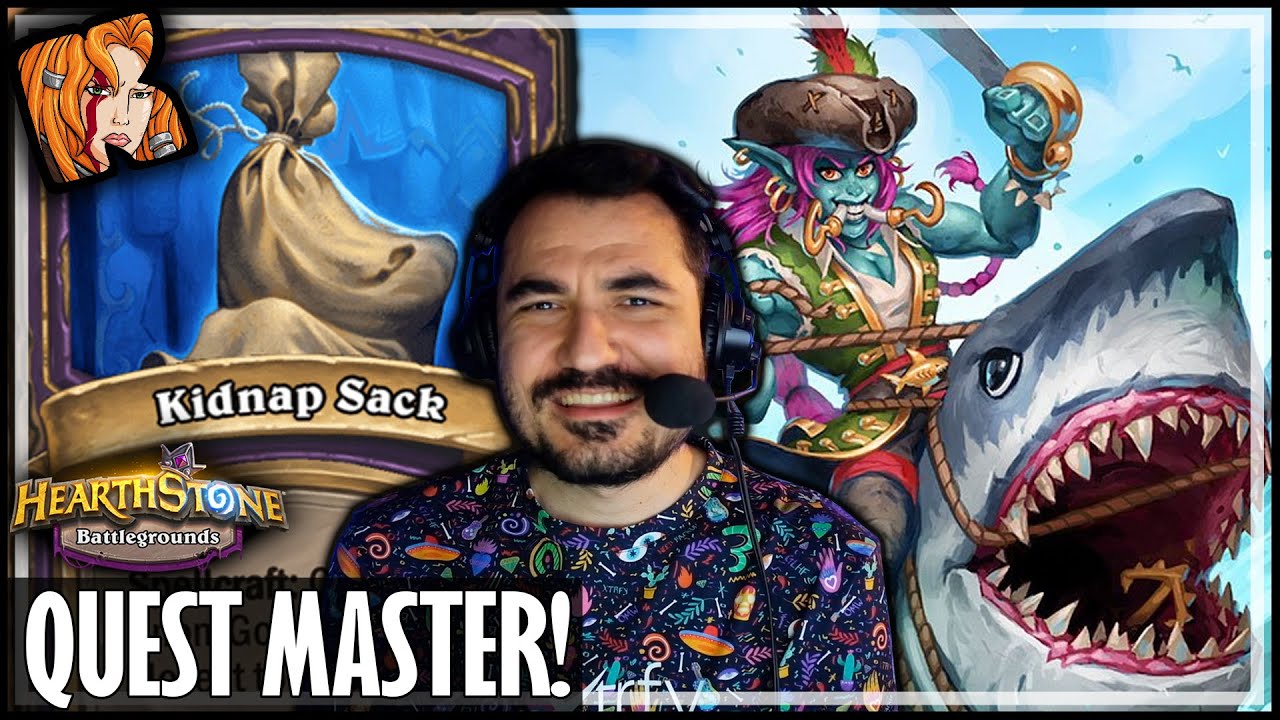 HOOKTUSK IS A QUEST MASTER! - Hearthstone Battlegrounds