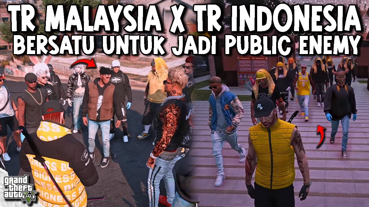 TR MALAYSIA'S ARRIVAL TO HOPE INDONESIA AND WARMLY WELCOME BY TRICKSTER INDO || GTA V ROLEPLAY