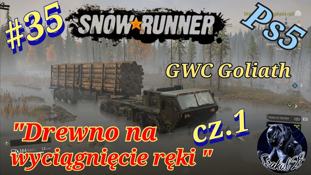 SnowRunner #35 / Michigan / Zapora Smithville / Drewno na wyciągnięcie ręki cz.1 / Gameplay (Ps5)